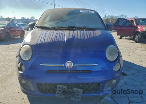 2012 Fiat 500 Sport z USA, uszkodzony, nr VIN 3C3CFFBR6CT104823